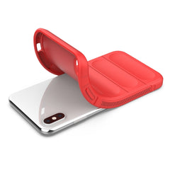 Magic Shield TPU + Flannel Phone Case, For iPhone XS Max
