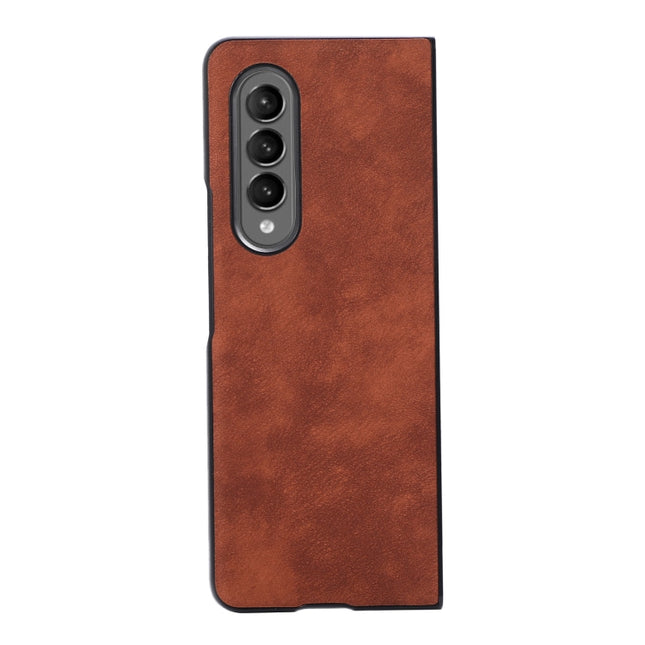Morocco Texture PU+TPU+PC Shockproof Phone Case, For Samsung Galaxy Z Fold4