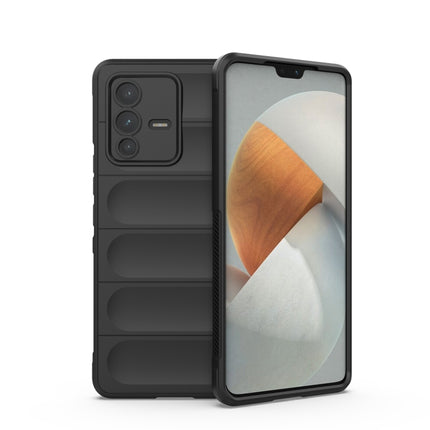 Magic Shield TPU + Flannel Phone Case, For vivo S12 Pro