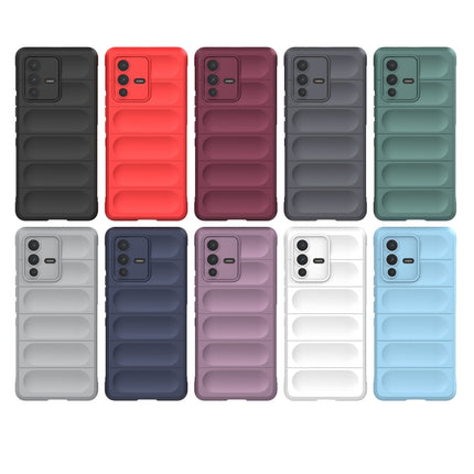 Magic Shield TPU + Flannel Phone Case, For vivo S12 Pro