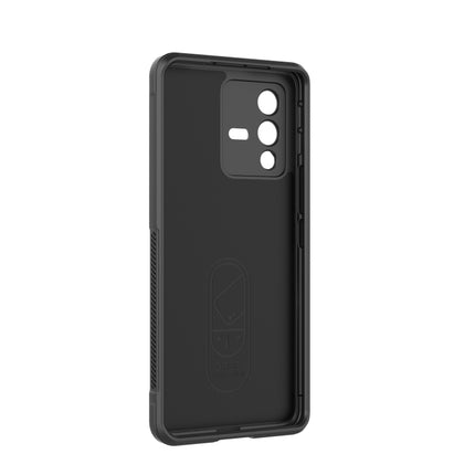 Magic Shield TPU + Flannel Phone Case, For vivo S12 Pro
