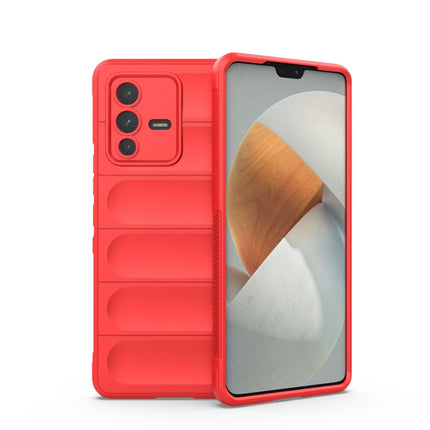 Magic Shield TPU + Flannel Phone Case, For vivo S12 Pro