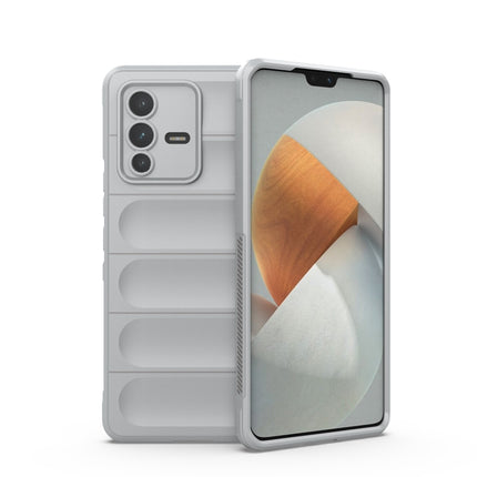 Magic Shield TPU + Flannel Phone Case, For vivo S12 Pro