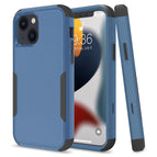 For iPhone 14 Plus / Royal Blue+Black