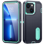 For iPhone 14 / Dark Blue+Light Blue
