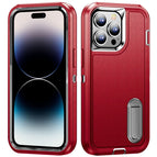For iPhone 14 Pro / Red + Black