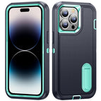 For iPhone 14 Pro Max / Dark Blue+Light Blue