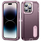 For iPhone 14 Pro Max / Purple + Pink