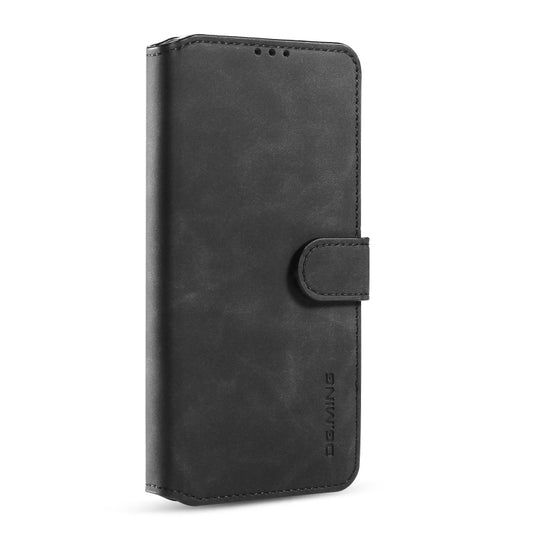 DG.MING Retro Oil Side Horizontal Flip Case with Holder & Card Slots & Wallet, For Galaxy A51, For Galaxy A71, For Galaxy S20, For Galaxy S20+, For Galaxy S20 Ultra, For Huawei Honor V30