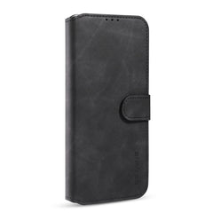 DG.MING Retro Oil Side Horizontal Flip Case with Holder & Card Slots & Wallet, For Huawei Honor V30 Pro