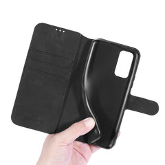 DG.MING Retro Oil Side Horizontal Flip Case with Holder & Card Slots & Wallet, For Huawei Honor V30 Pro