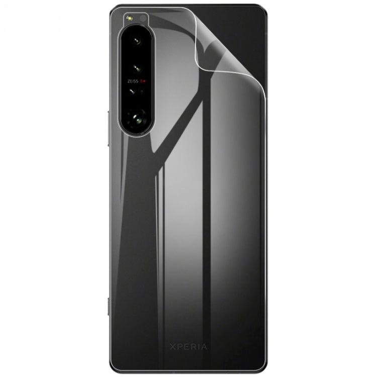 2 PCS IMAK 0.15mm Curved Full Screen Protector Hydrogel Film Back Protector, For Sony Xperia 1 IV