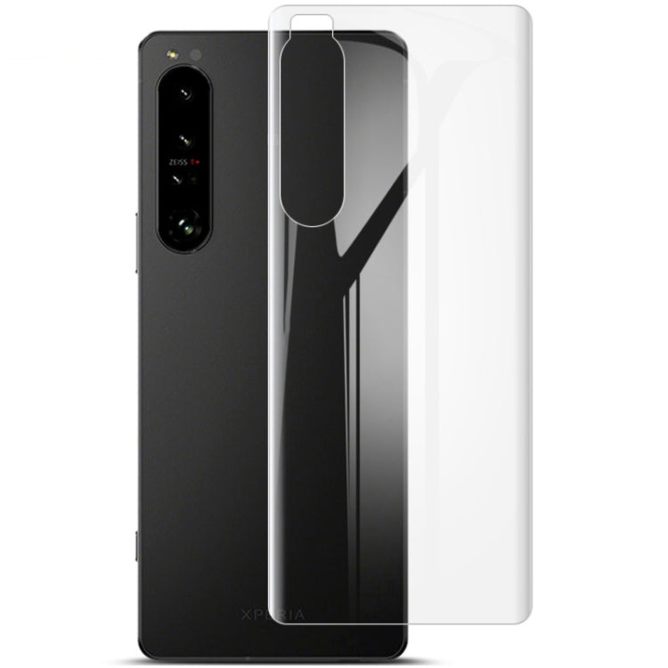2 PCS IMAK 0.15mm Curved Full Screen Protector Hydrogel Film Back Protector, For Sony Xperia 1 IV