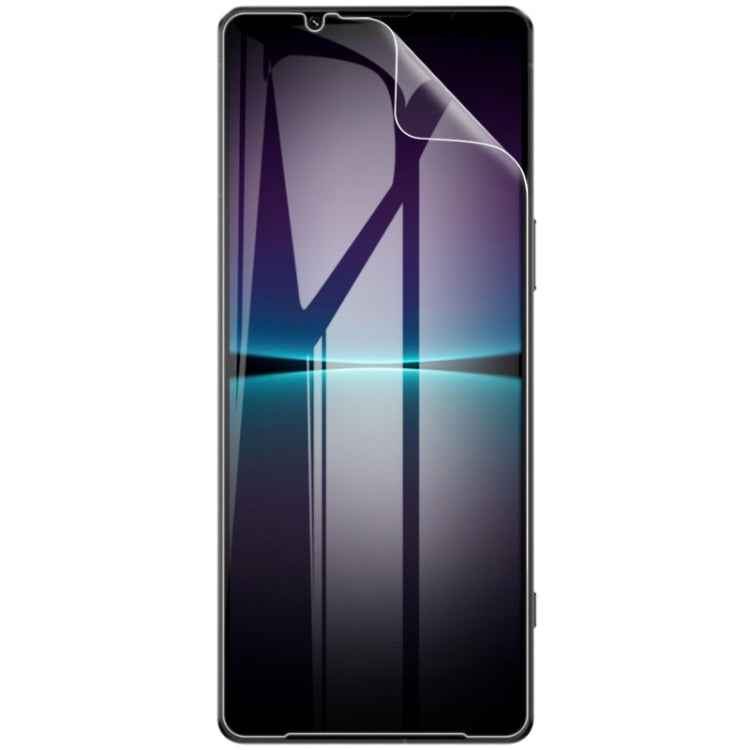 IMAK 0.15mm Curved Full Screen Protector Hydrogel Film Front Protector, For Sony Xperia 1 IV