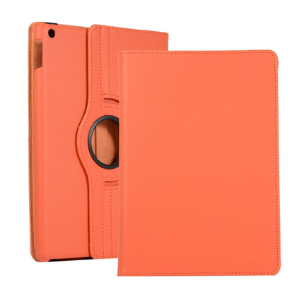 Litchi Texture 360 Degrees Rotation Leather Tablet Case with Holder, For Lenovo M10 Plus 3rd