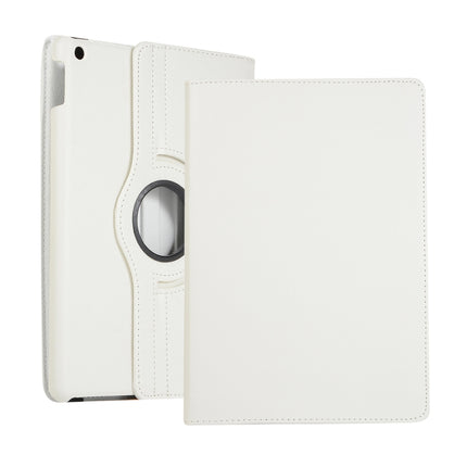 Litchi Texture 360 Degrees Rotation Leather Tablet Case with Holder, For Lenovo M10 Plus 3rd