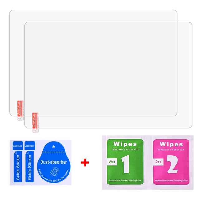 2 PCS Car Navigator Protective Film Tempered Glass Film For Tesla 15.6, For Tesla 15.6 (2 PCS), For TCL Tab 10s / Enjoy 2 / T10 / T10S / Honor X8 / Honor 8 Lite (2 PCS), For TCL TabMax 10.4 / Honor Tablet V7 (2 PCS), For Amazon Kindle Fire 7 2022 (2 PC...
