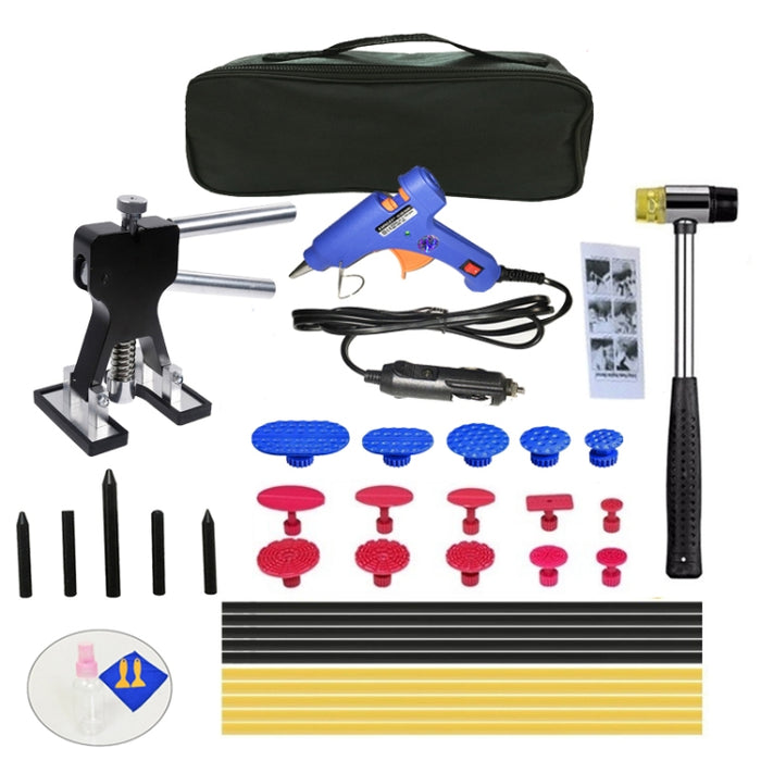 37 in 1 12V Car Cigarette Lighter Plug Paintless Dent Puller, 37 in 1 Black Puller
