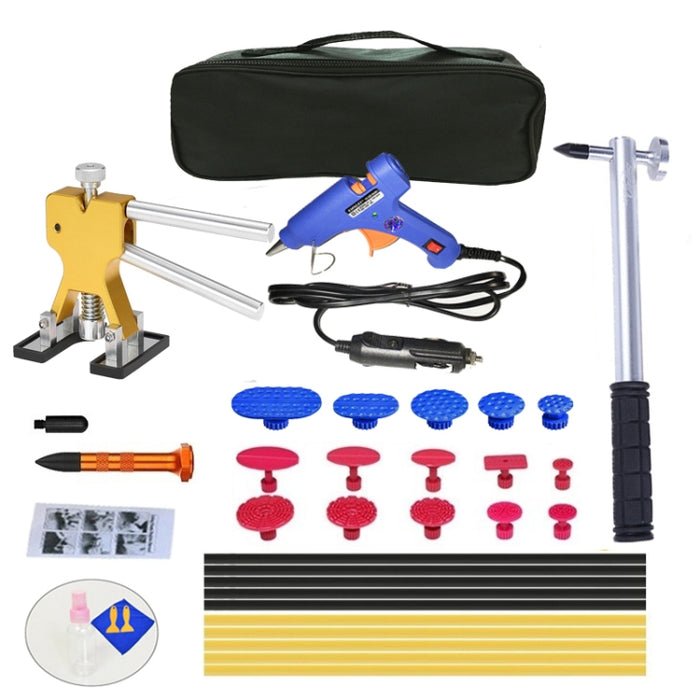 34 in 1 12V Car Cigarette Lighter Plug Paintless Dent Puller, 34 in 1