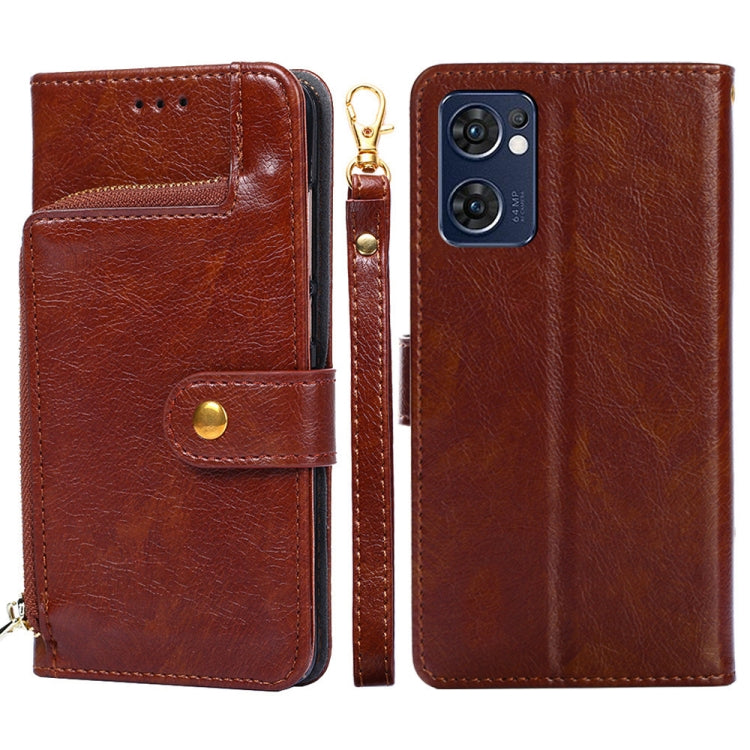 Zipper Bag Leather Phone Case, For Motorola Moto G52 4G/Moto G82 5G, For OPPO Find X5 Pro, For OPPO K10 5G, For OPPO K10 Pro 5G, For OPPO Reno7 4G/F21 Pro 4G, For OPPO Reno7 5G Global/Find X5 Lite