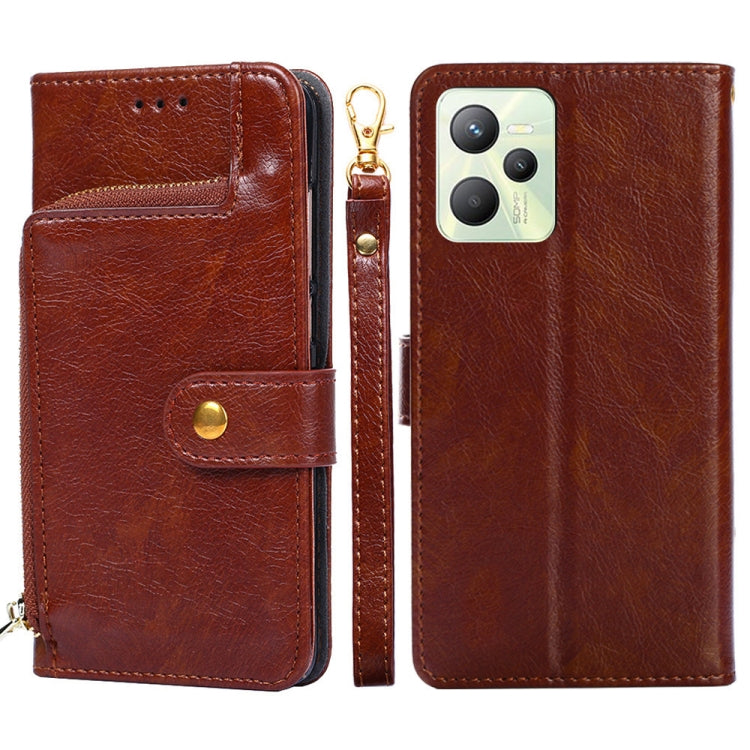 Zipper Bag Leather Phone Case, For OPPO Realme 9 Pro, For OPPO Realme 9 Pro+/Realme 9 Pro Plus, For OPPO Realme 9 Pro+, For OPPO Realme?9i/A36?4G/A96?4G/K10?4G/A76?4G, For OPPO Realme C35, For OPPO Realme GT Neo 3, For OPPO Realme GT2 Pro