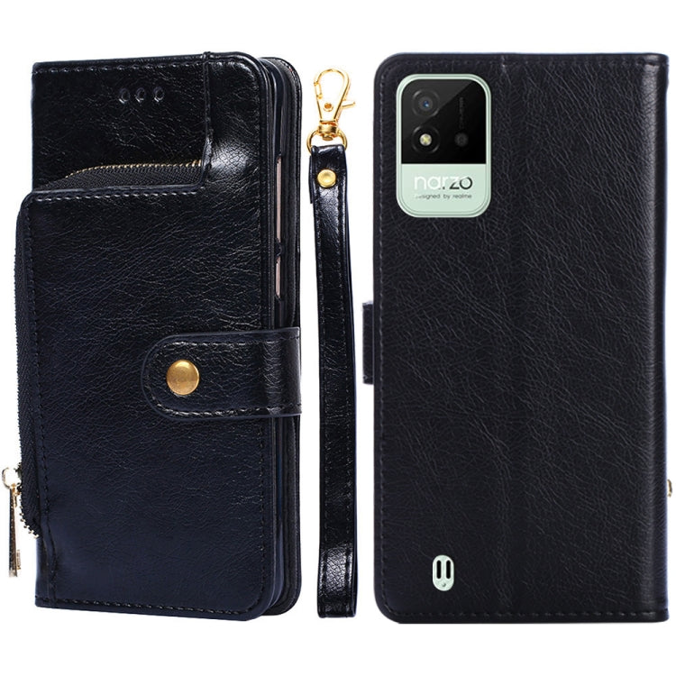 Zipper Bag Leather Phone Case, For OPPO Realme Narzo 50i, For vivo iQOO 9 5G, For vivo IQOO Neo6 5G, For vivo iQOO U5 5G, For vivo S12/V23, For vivo S12 Pro/V23 Pro