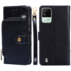 Zipper Bag Leather Phone Case, For OPPO Realme Narzo 50i, For vivo iQOO 9 5G, For vivo IQOO Neo6 5G, For vivo iQOO U5 5G, For vivo S12/V23, For vivo S12 Pro/V23 Pro