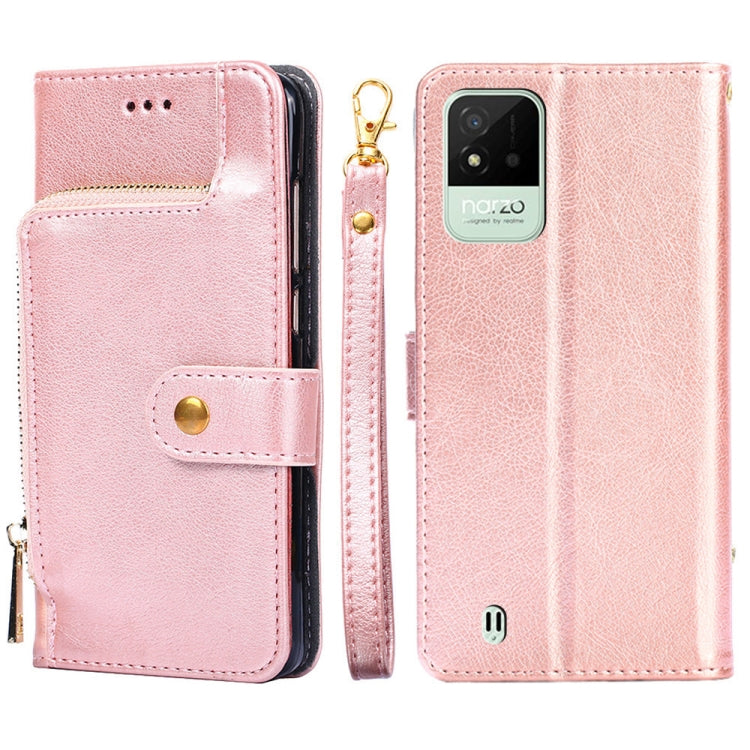 Zipper Bag Leather Phone Case, For OPPO Realme Narzo 50i, For vivo iQOO 9 5G, For vivo IQOO Neo6 5G, For vivo iQOO U5 5G, For vivo S12/V23, For vivo S12 Pro/V23 Pro