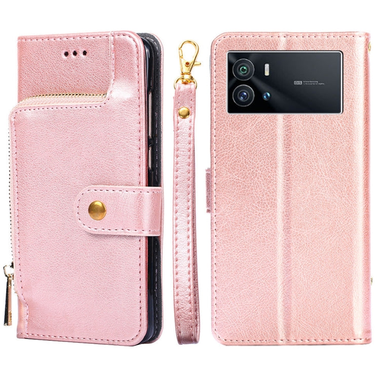 Zipper Bag Leather Phone Case, For OPPO Realme Narzo 50i, For vivo iQOO 9 5G, For vivo IQOO Neo6 5G, For vivo iQOO U5 5G, For vivo S12/V23, For vivo S12 Pro/V23 Pro