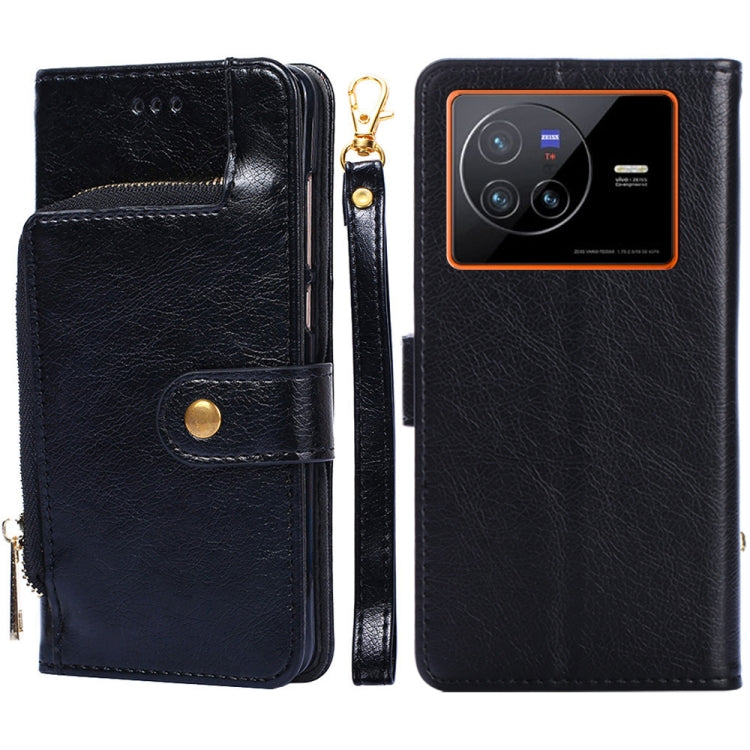 Zipper Bag Leather Phone Case, For vivo X80 Pro China, For vivo X80 China, For vivo Y53s 5G/iQOO Z5x/T1x, For vivo Y55s 5G, For vivo Y76s China/Y74s, For Google Pixel 7 5G