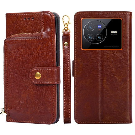 Zipper Bag Leather Phone Case, For vivo X80 China, For vivo Y53s 5G/iQOO Z5x/T1x, For vivo Y55s 5G, For vivo Y76s China/Y74s, For Google Pixel 7 5G, For Huawei nova 9 SE 4G