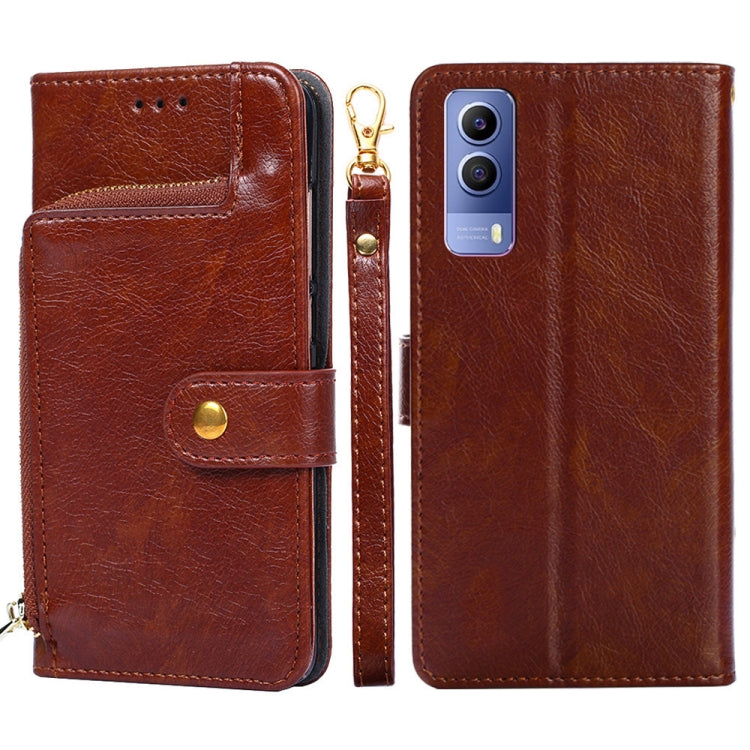 Zipper Bag Leather Phone Case, For vivo X80 Pro China, For vivo X80 China, For vivo Y53s 5G/iQOO Z5x/T1x, For vivo Y55s 5G, For vivo Y76s China/Y74s, For Google Pixel 7 5G
