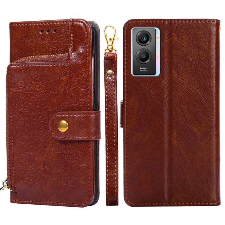 Zipper Bag Leather Phone Case, For vivo X80 Pro China, For vivo X80 China, For vivo Y53s 5G/iQOO Z5x/T1x, For vivo Y55s 5G, For vivo Y76s China/Y74s, For Google Pixel 7 5G
