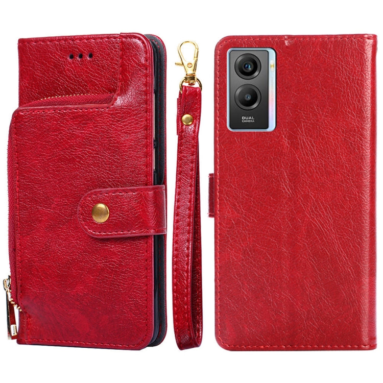 Zipper Bag Leather Phone Case, For vivo X80 Pro China, For vivo X80 China, For vivo Y53s 5G/iQOO Z5x/T1x, For vivo Y55s 5G, For vivo Y76s China/Y74s, For Google Pixel 7 5G