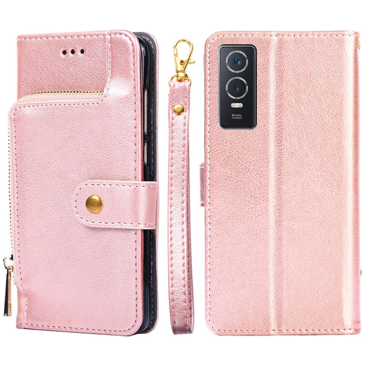 Zipper Bag Leather Phone Case, For vivo X80 Pro China, For vivo X80 China, For vivo Y53s 5G/iQOO Z5x/T1x, For vivo Y55s 5G, For vivo Y76s China/Y74s, For Google Pixel 7 5G