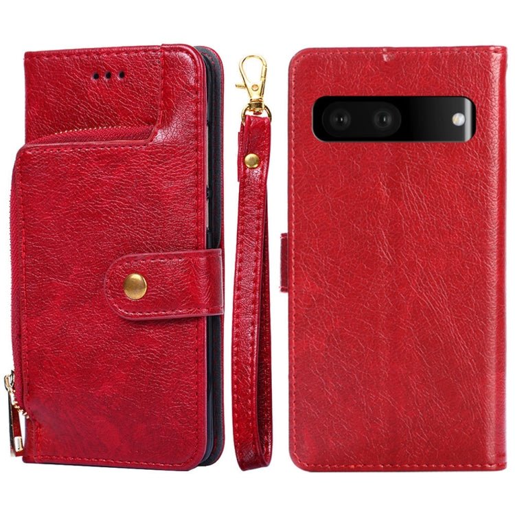 Zipper Bag Leather Phone Case, For vivo X80 Pro China, For vivo X80 China, For vivo Y53s 5G/iQOO Z5x/T1x, For vivo Y55s 5G, For vivo Y76s China/Y74s, For Google Pixel 7 5G
