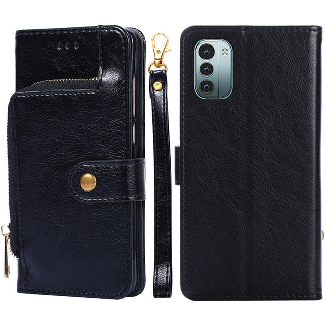 Zipper Bag Leather Phone Case, For Nokia G21/G11, For Honor 60 SE, For Honor Magic4, For Honor Magic4 Pro, For Honor X30, For Honor X30i