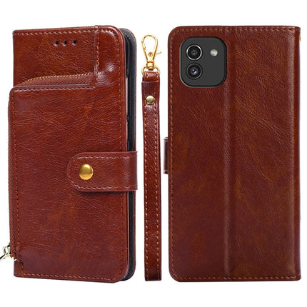 Zipper Bag Leather Phone Case