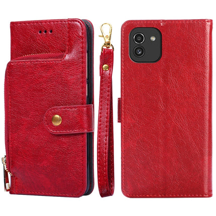 Zipper Bag Leather Phone Case