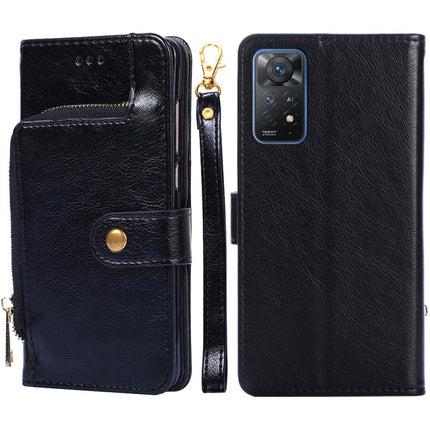 Zipper Bag Leather Phone Case, For Xiaomi Poco X4 Pro 5G, For Xiaomi Redmi K50/Redmi K50 Pro, For Xiaomi Redmi K50 Gaming/Poco F4 GT, For Xiaomi Redmi Note 11 Global/Redmi Note 11S, For Xiaomi Redmi Note 11 Pro Global, For Xiaomi 12 Lite