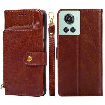 Zipper Bag Leather Phone Case, For Xiaomi 12 Pro, For OnePlus Ace/10R, For OnePlus Nord CE 2 5G