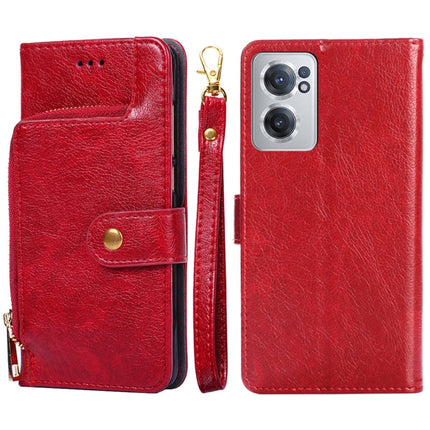 Zipper Bag Leather Phone Case, For Xiaomi 12 Pro, For OnePlus Ace/10R, For OnePlus Nord CE 2 5G