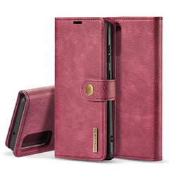 DG.MING Crazy Horse Texture Flip Detachable Magnetic Leather Case with Holder & Card Slots & Wallet, For Galaxy S20, For Galaxy S20+, For Galaxy S20 Ultra, For Galaxy A51, For Galaxy A71