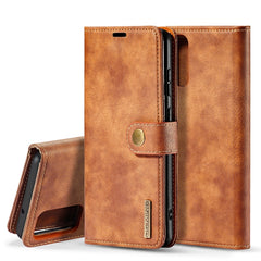 DG.MING Crazy Horse Texture Flip Detachable Magnetic Leather Case with Holder & Card Slots & Wallet, For Galaxy S20, For Galaxy S20+, For Galaxy S20 Ultra, For Galaxy A51, For Galaxy A71