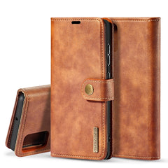 DG.MING Crazy Horse Texture Flip Detachable Magnetic Leather Case with Holder & Card Slots & Wallet, For Galaxy S20, For Galaxy S20+, For Galaxy S20 Ultra, For Galaxy A51, For Galaxy A71