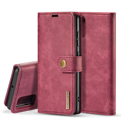 DG.MING Crazy Horse Texture Flip Detachable Magnetic Leather Case with Holder & Card Slots & Wallet, For Galaxy S20, For Galaxy S20+, For Galaxy S20 Ultra, For Galaxy A51, For Galaxy A71