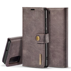 DG.MING Crazy Horse Texture Flip Detachable Magnetic Leather Case with Holder & Card Slots & Wallet, For Galaxy S20, For Galaxy S20+, For Galaxy S20 Ultra, For Galaxy A51, For Galaxy A71