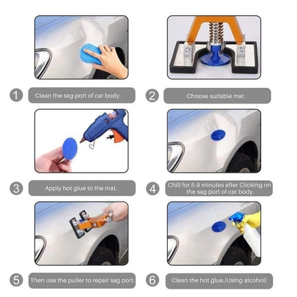 38 in 1 12V Car Cigarette Lighter Plug Paintless Dent Puller, 38 in 1