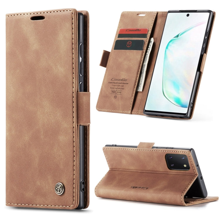 CaseMe Multifunctional Horizontal Flip Leather Case, with Card Slot & Holder & Wallet