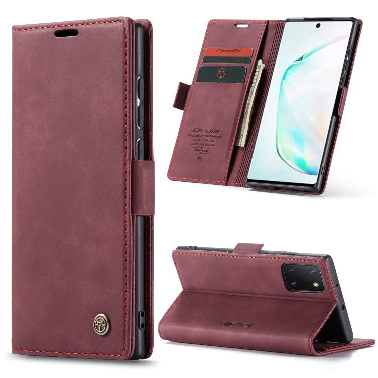CaseMe Multifunctional Horizontal Flip Leather Case, with Card Slot & Holder & Wallet